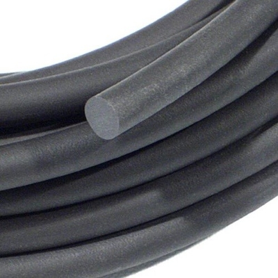 مقاومة للأشعة فوق البنفسجية سيليكون المطاط جولة الحبل مقاومة للزيت كثافة 0.7g / سم 3